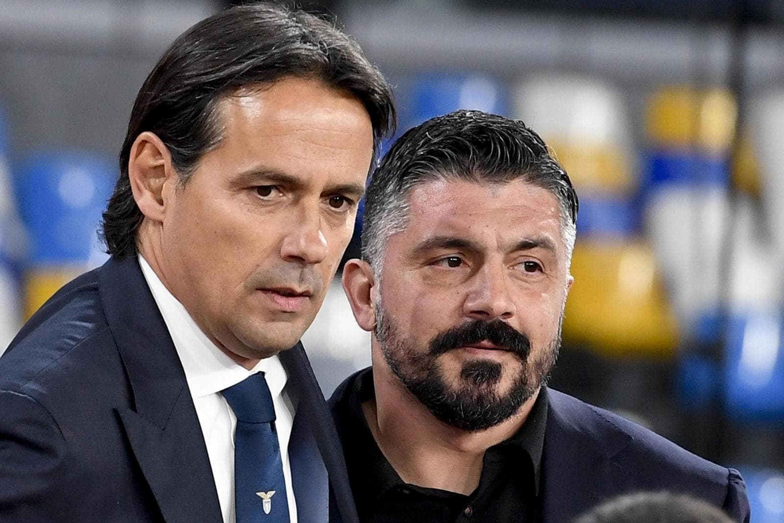 Inzaghi-Gattuso, scena in tv: ecco la battuta del tecnico del Napoli