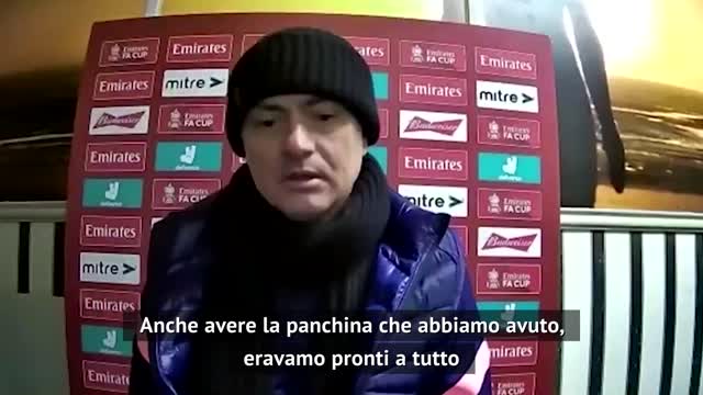 Mourinho: "Marine? Eravamo pronti a tutto"