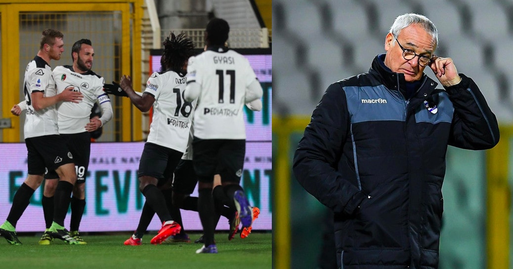 Spezia, segnano Terzi e Nzola: ko la Sampdoria di Ranieri