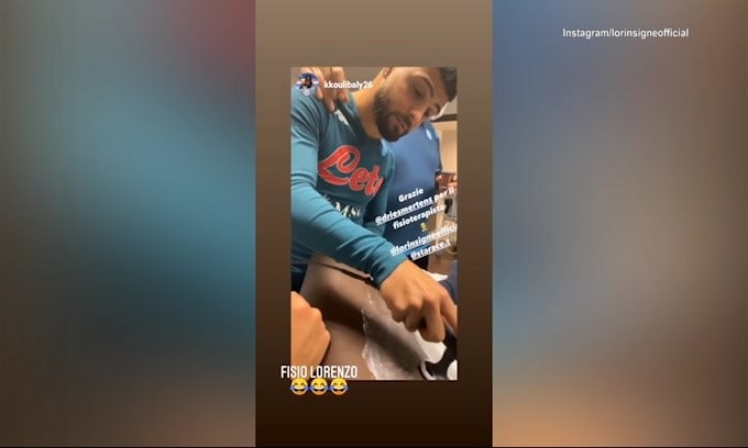 Napoli, Insigne fisioterapista per Koulibaly