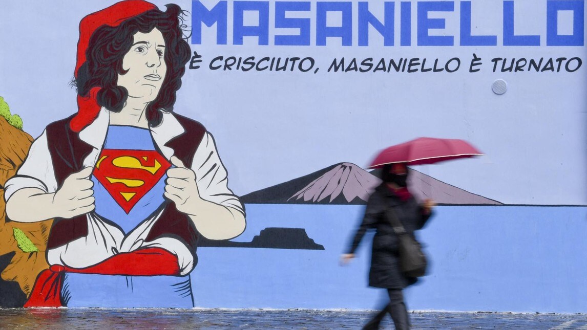 Napoli, Masaniello è Pino Daniele