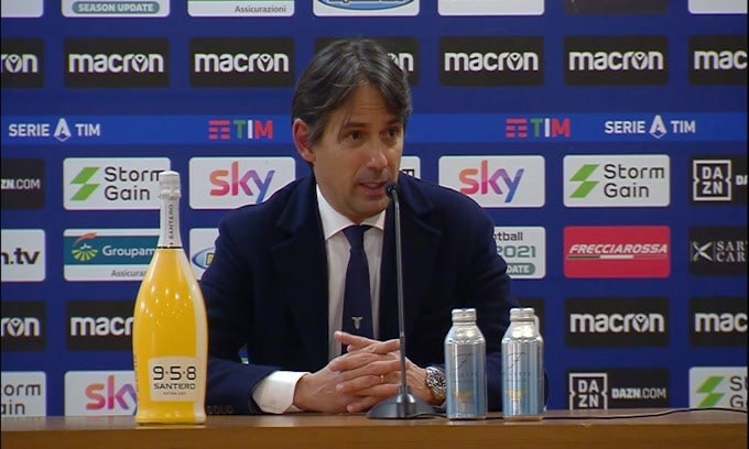 Simone Inzaghi: "Grazie ai tifosi che non ci hanno fatto sentire soli"