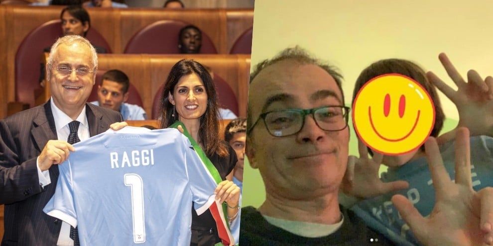 Lazio, il marito della Raggi esulta: “Salutiamo i cuginetti…”