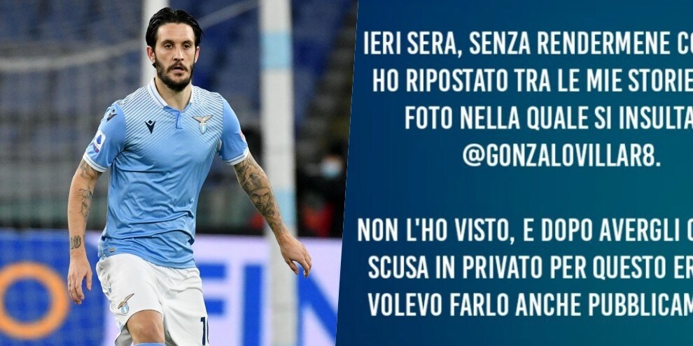 Luis Alberto e le scuse a Villar: “Storia condivisa per sbaglio”