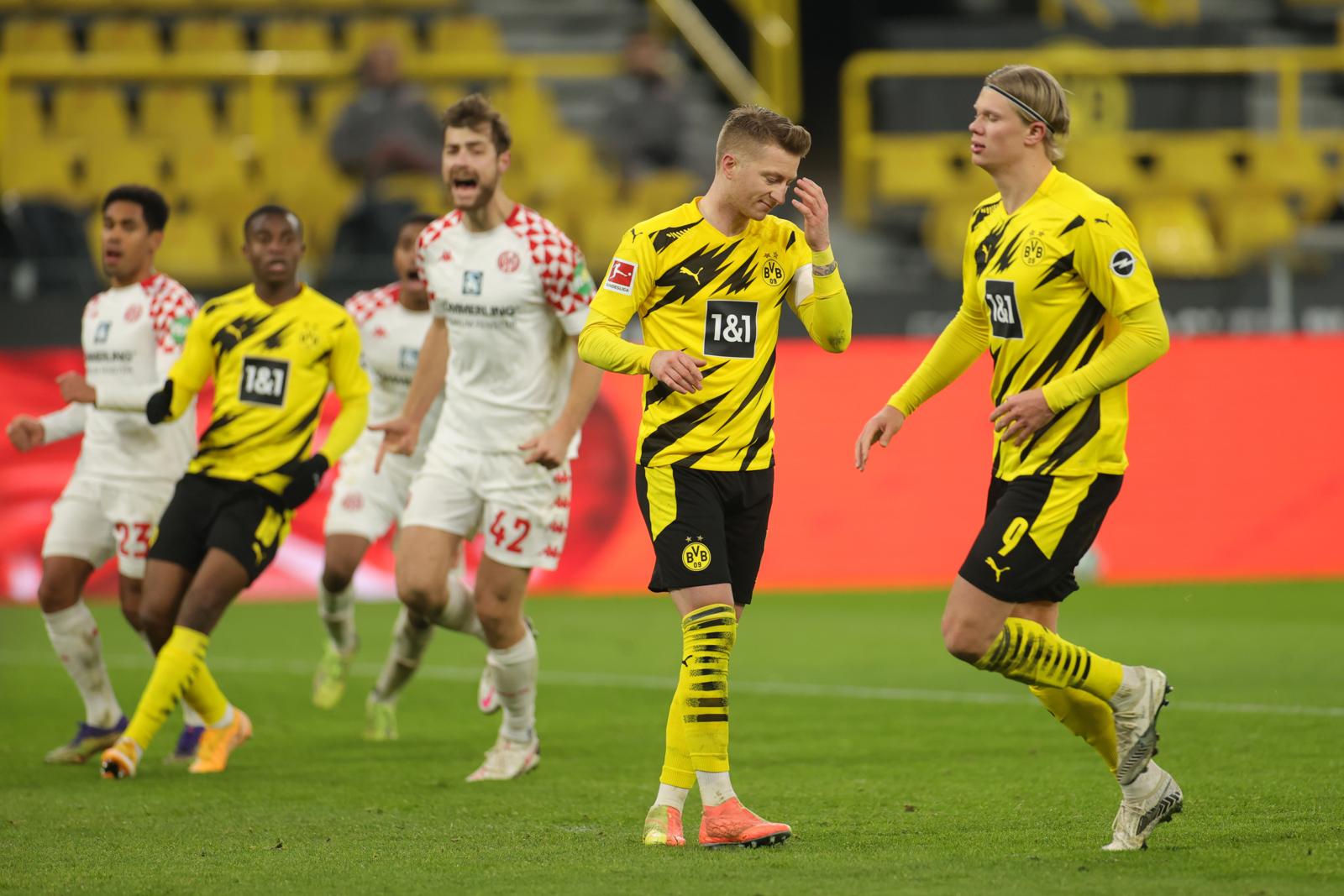 Haaland non segna e il Dortmund non vince. Lipsia, assist al Bayern