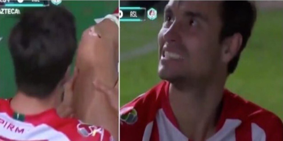 Unai Bilbao, cade su un chiodo a bordocampo: infortunio shock al ginocchio