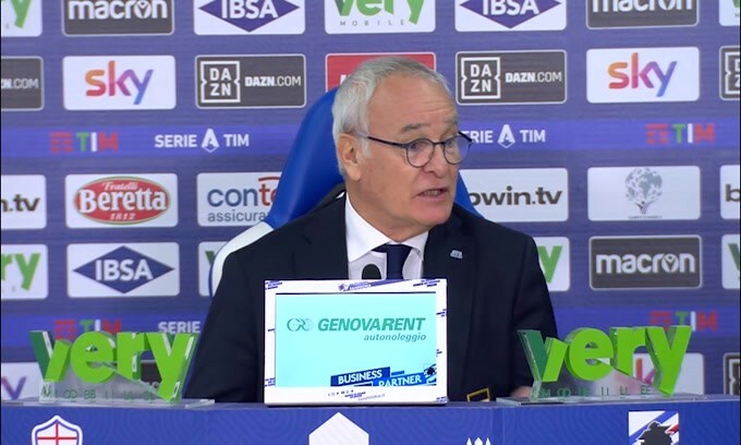 Ranieri: "Quagliarella deluso dal cambio? É normale.."