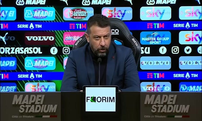 D'Aversa: "Posso solo fare i complimenti alla mia squadra"