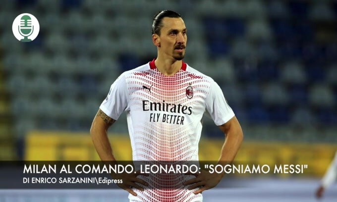 Milan al comando. Leonardo: "Sogniamo Messi"