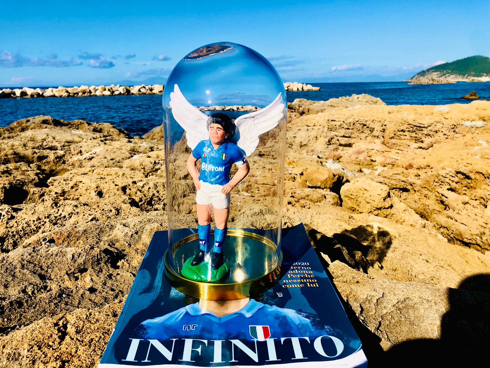 La statuina di Maradona al Museo Fortunato