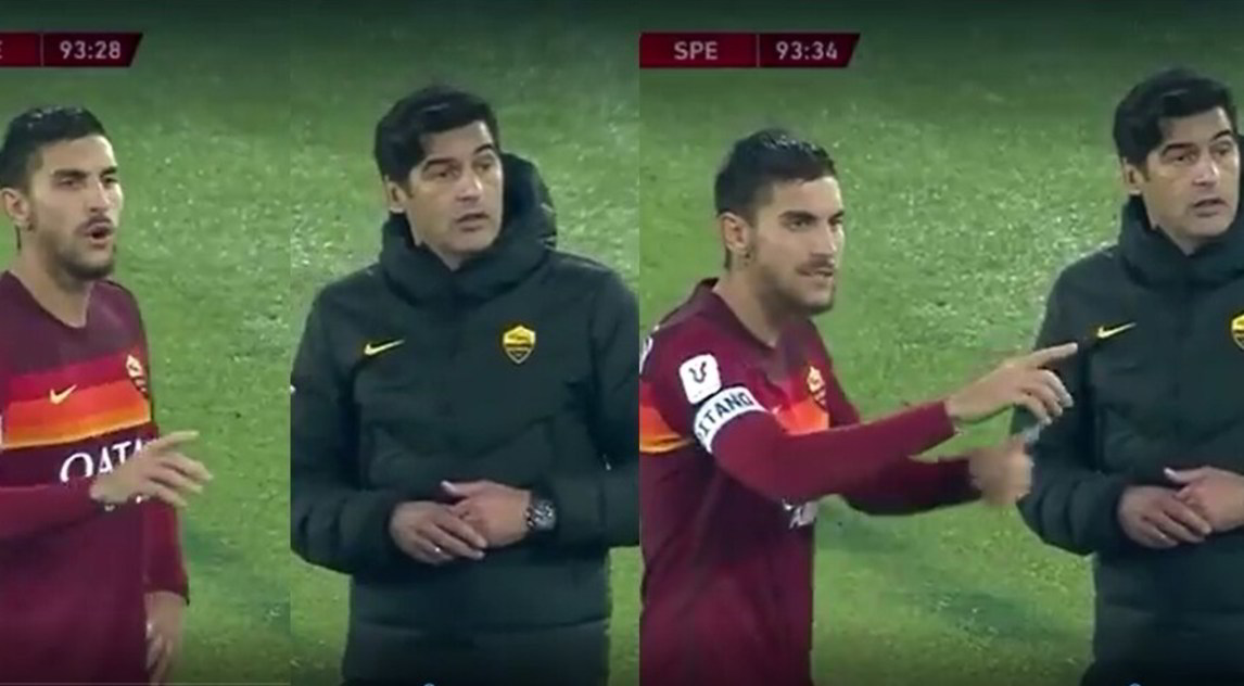 Pellegrini accanto a Fonseca, il labiale sul cambio: "E' il sesto..."
