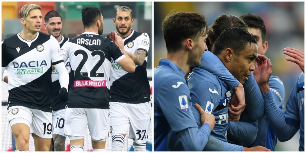 Udinese-Atalanta 1-1: Pereyra gol lampo, risponde Muriel