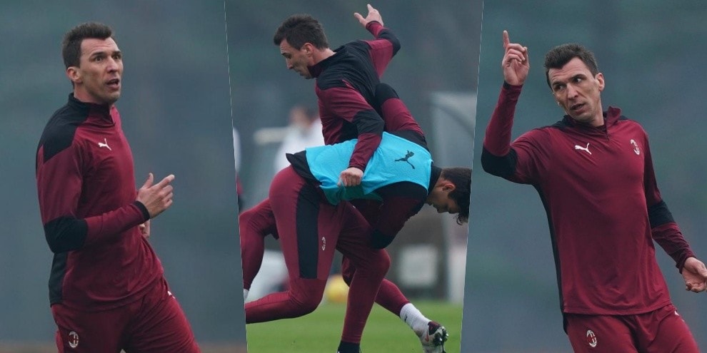 Milan, subito Mandzukic: che guerriero in allenamento!