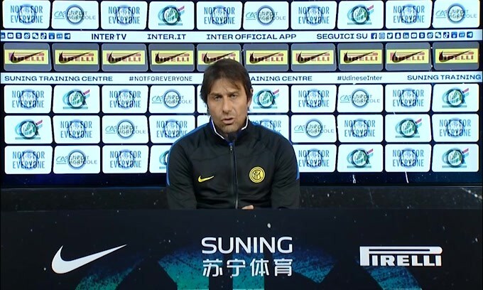 Conte: "Juve? La partita è stata vinta con merito"