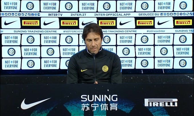 Conte: "Non bisogna mai affrontare le gare con superficialità"