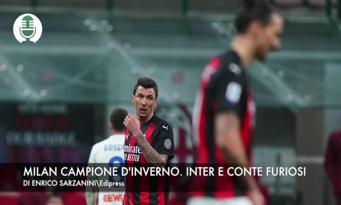 Milan campione d'invero. Inter e Conte furiosi