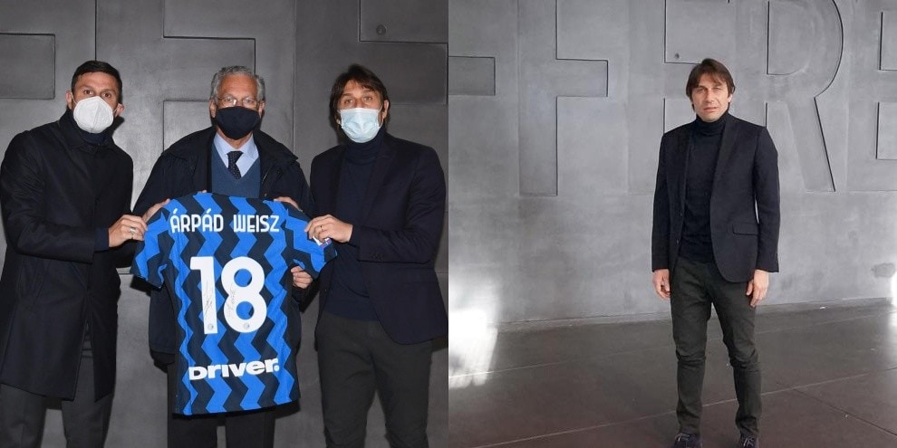 Inter, Conte e Zanetti al Memoriale della Shoah