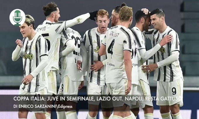 Coppa Italia: Juve avanti, Lazio out. Napoli, Gattuso confermato