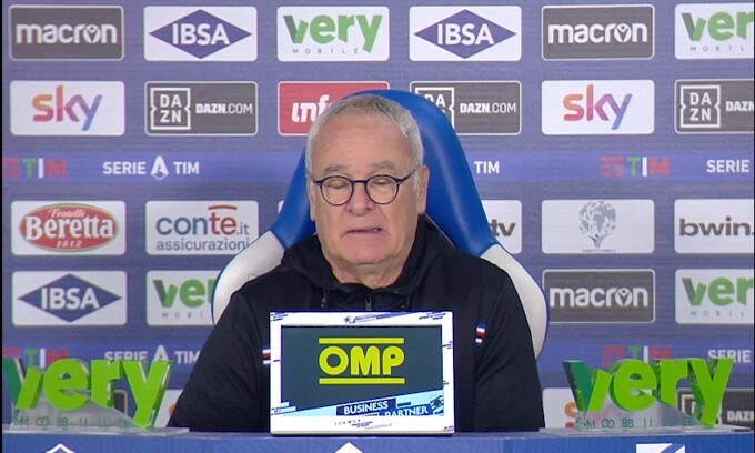 Ranieri a sorpresa: "Complimenti ai miei...e all'arbitro"