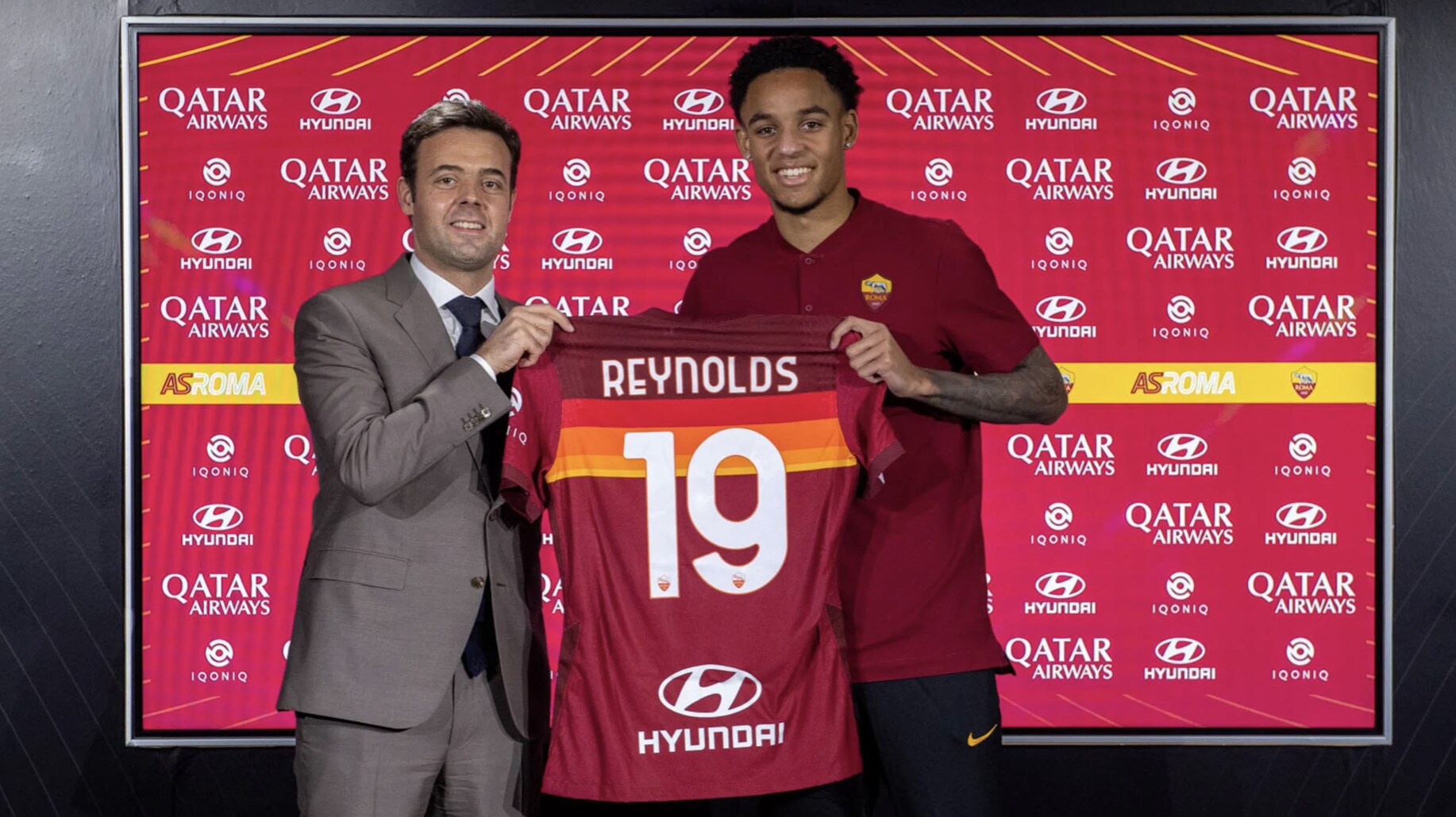 Roma, ufficiale Reynolds: “Un sogno che si avvera“