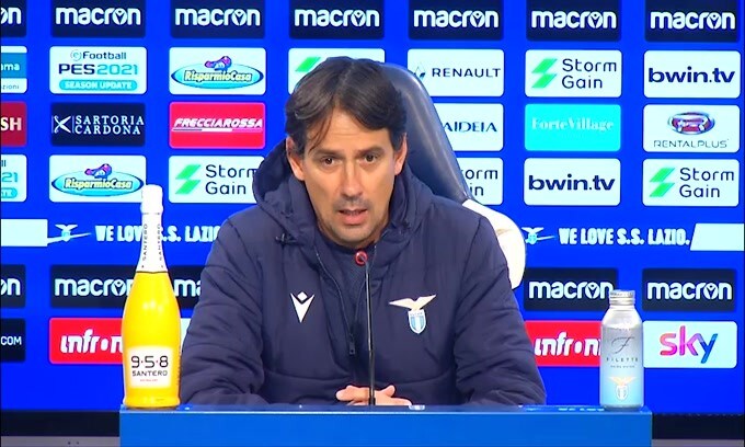 Simone Inzaghi: "Lazio, continua a pedalare"