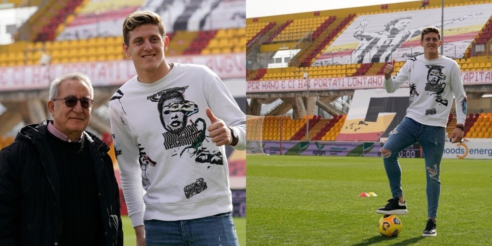 Benevento-Samp, Gaich e Vigorito sotto la curva