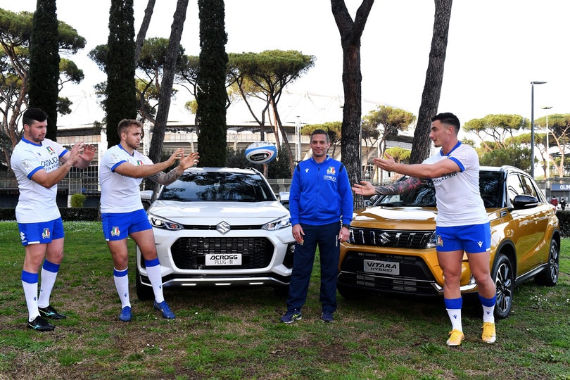 Suzuki nuovo partner della Nazionale di rugby