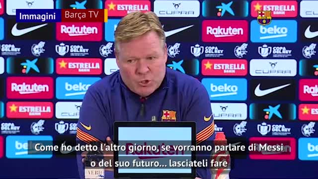 Koeman: "Garcia su Messi? Il suo parere non conta..."