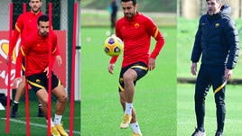 Roma, riecco Pedro: allenamento in gruppo