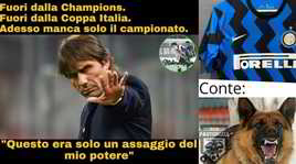 Ironia social su Juve-Inter: Lukaku fantasma e Conte...