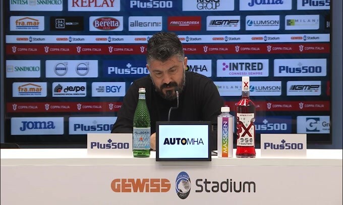 Gattuso: "Juve ultima spiaggia? Chiedete al club"