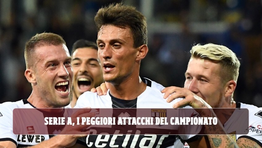 Serie A, i peggiori attacchi del campionato