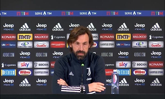 Pirlo: "Arthur e Dybala? Sentono dolore, Bonucci e Ramsey da valutare"