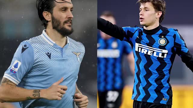 Inter-Lazio: Luis Alberto-Barella, i numeri a centrocampo