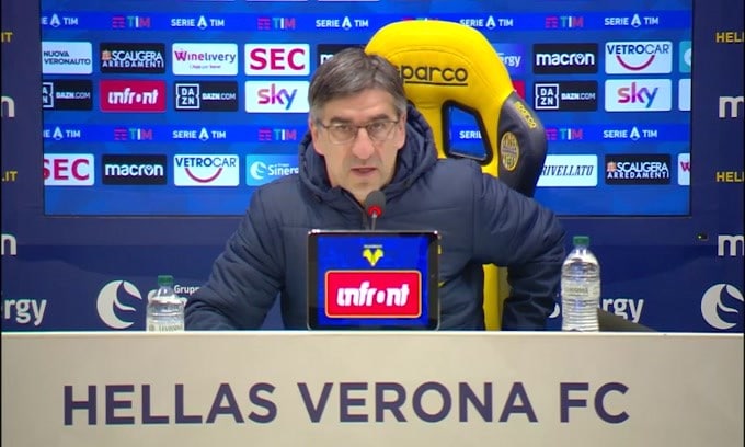 Juric: "Ancora 6-7 punti per la salvezza. Qui si lavora bene"