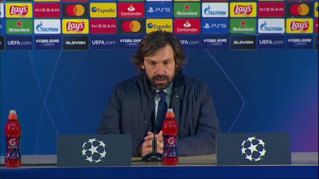 Pirlo: "Un errore non può scalfire quel che stiamo facendo"