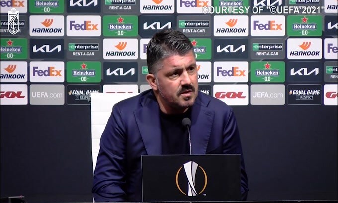 Gattuso: "De Laurentiis? Possono esserci dei malumori"