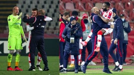 Stella Rossa, Stankovic scatenato dopo i gol al Milan