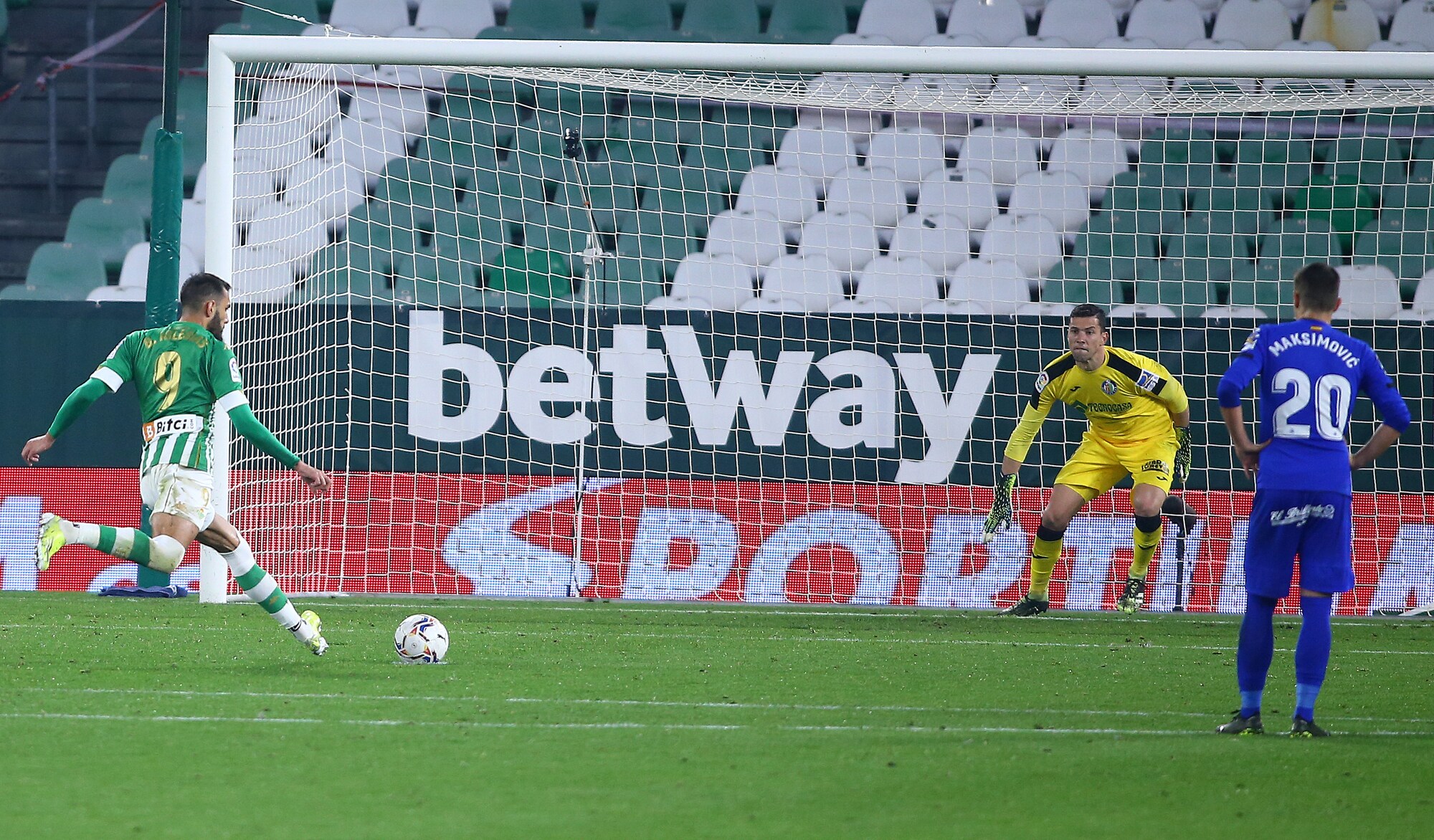 Liga, il Betis passa su rigore: 1-0 al Getafe firmato Iglesias