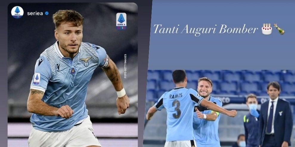 Amici, compagni e parenti: tutti gli auguri per Immobile