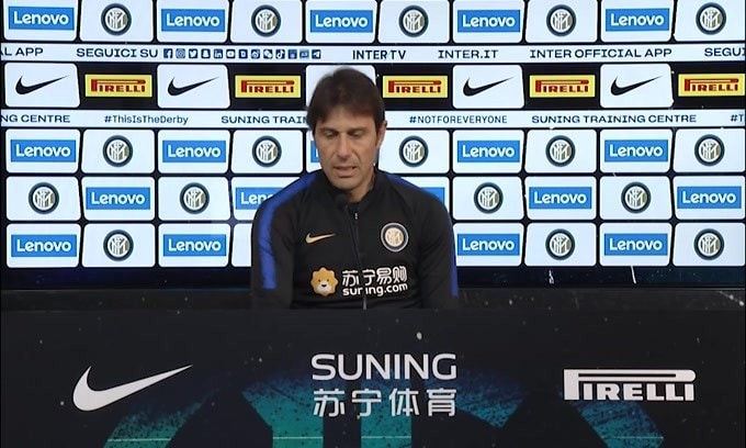 Conte: "Derby da vincere per la classifica"