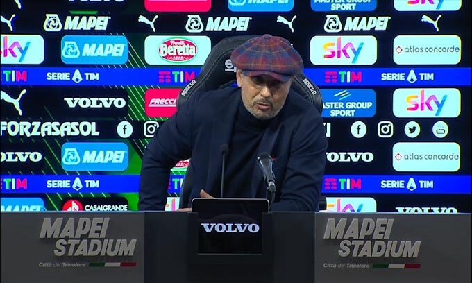 Mihajlovic in conferenza, ma....non trova le parole!