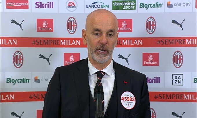 Pioli: "Ibra uscito per un crampo"