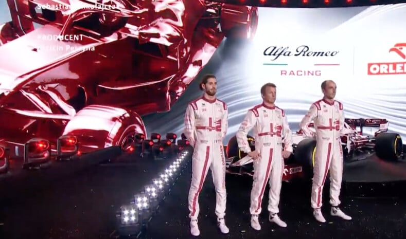 F1, la nuova Alfa Romeo C41 per il Mondiale 2021