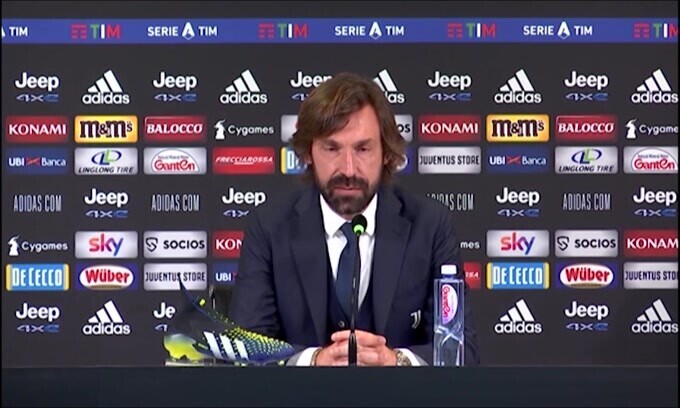 Pirlo: "Dybala e Arthur? Hanno infortuni particolari"