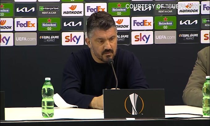 Gattuso: "Sono il primo responsabile"