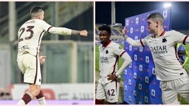 Roma, Mancini show con la Fiorentina: ecco la sua esultanza a fine partita