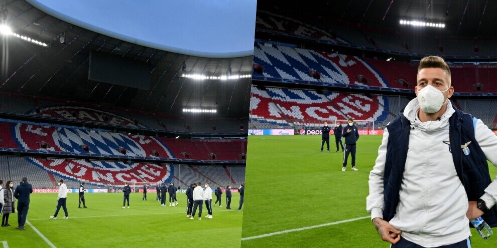 Lazio, ecco l’Allianz Arena: primo assaggio dello stadio