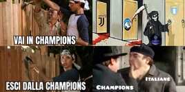 Lazio fuori dalla Champions dopo Juve e Atalanta: l'ironia dei social