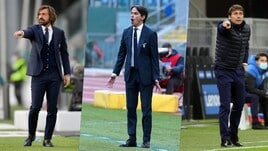 Da Pirlo a Conte e Simone Inzaghi: le scadenze dei tecnici di Serie A